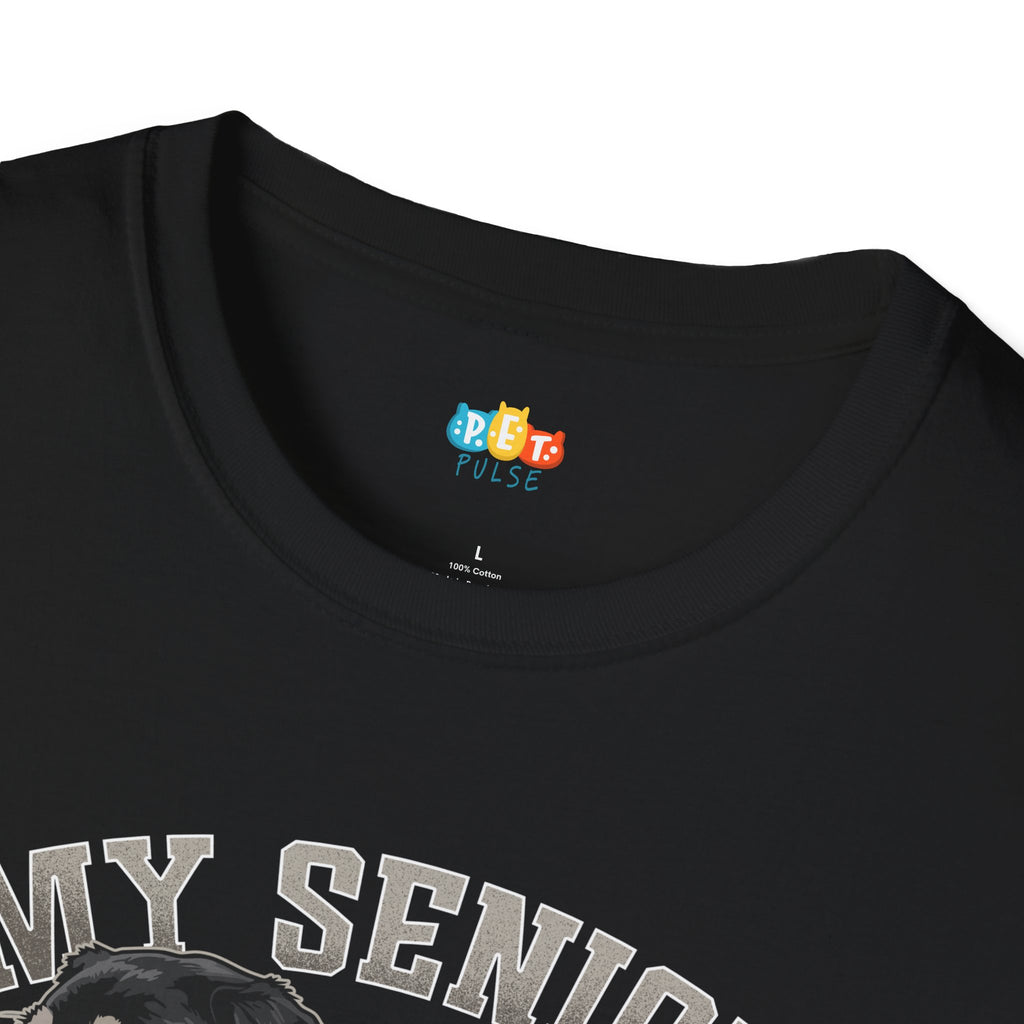 My Senior Pet's Spirit Runs Faster Than His Legs T-Shirt - Funny Aging Dog Cat Lover Veterinary Graphic Tee