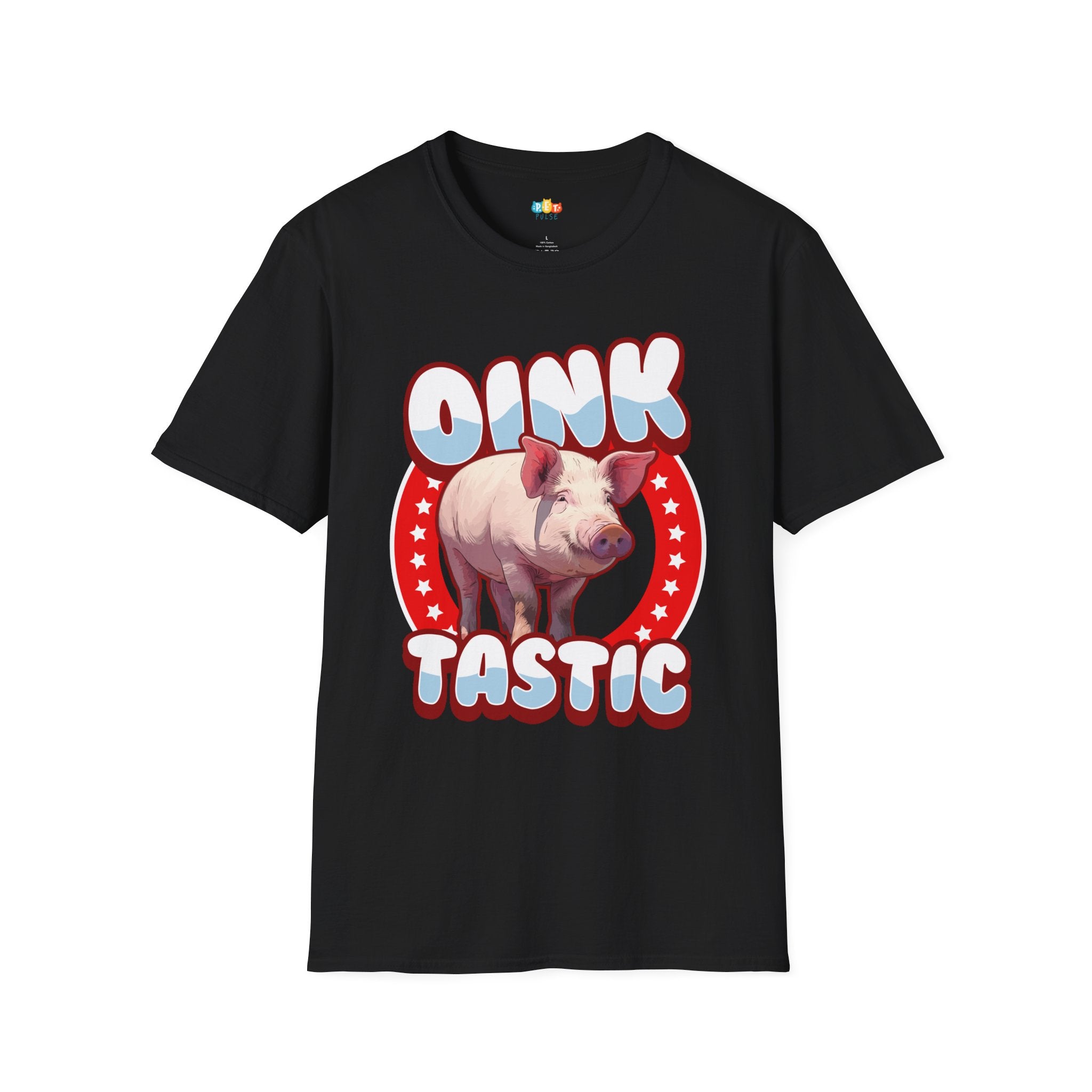 Oink-Tastic Pig T-Shirt - Funny Farm Life Rural Country Living Pig Lover Swine Farmer Graphic Tee