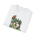 Howling for Independence Funny Siberian Husky Statue of Liberty T-Shirt | Lady Liberty Pups Collection by PetPulse
