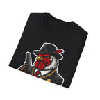 Mafia Bird Funny Gangster Chicken T-Shirt | Gold Chain Rooster Tee for Chicken Owners | PetPulse