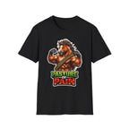 Pasture of Pain Action Hero Horse T-Shirt | Muscle-Bound Rambo Horse Graphic Tee | Mane Event Collection by PetPulse