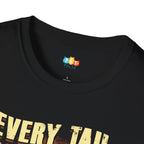 Every Tail Every Paw Every Heartbeat Cat T-Shirt - Orange Tabby Love Vintage Feline Lover Graphic Tee