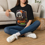 Spooky Smart Einstein Schnauzer T-Shirt | Halloween Pet T-Shirts Collection by PetPulse