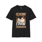 Cluckin' Coordinator Chicken Manager T-Shirt - Funny Farm Life Boss Hen House Leadership Poultry Graphic Tee