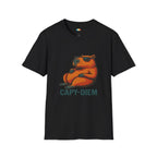 Capy-Diem Cool Capybara Sunglasses T-Shirt - Funny Chill Vibes Seize The Day Animal Lover Graphic Tee