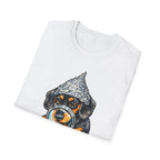 Follow the Paw Prints Funny Conspiracy Dachshund T-Shirt | Pet-Spiracy Theorist Collection by PetPulse