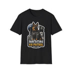 Moon K9 Patrol Funny German Shepherd Space Military T-Shirt | Cosmic Encounters Collection by PetPulse