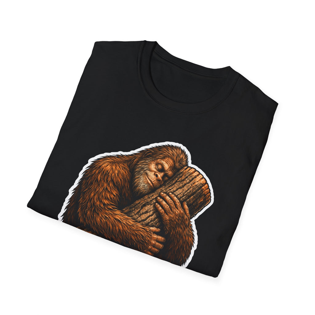 Need More Zzzs Funny Bigfoot Sleeping T-Shirt | Cryptid Companions Collection by PetPulse