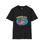 Swimolotl Athletic Axolotl Swimming T-Shirt - Funny Animal Pun Pool Swimmer Water Sports Fitness Tee