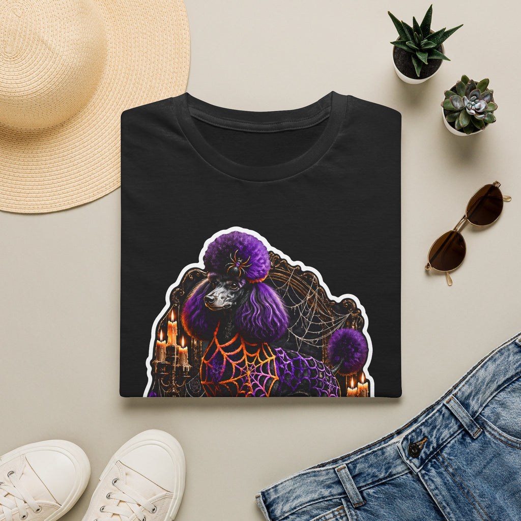 My Groomer Is an Artist and Slightly Unhinged Creative Groom Poodle T-Shirt | Halloween Pet T-Shirts Collection by PetPulse