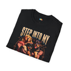 Step Into My Office Mind The Fur And Drama T-Shirt - Funny Multi Pet Owner Gift Home Office Humor Tee