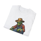 Alien Agriculture Life Funny Alien Farmer T-Shirt | Cosmic Encounters Collection by PetPulse