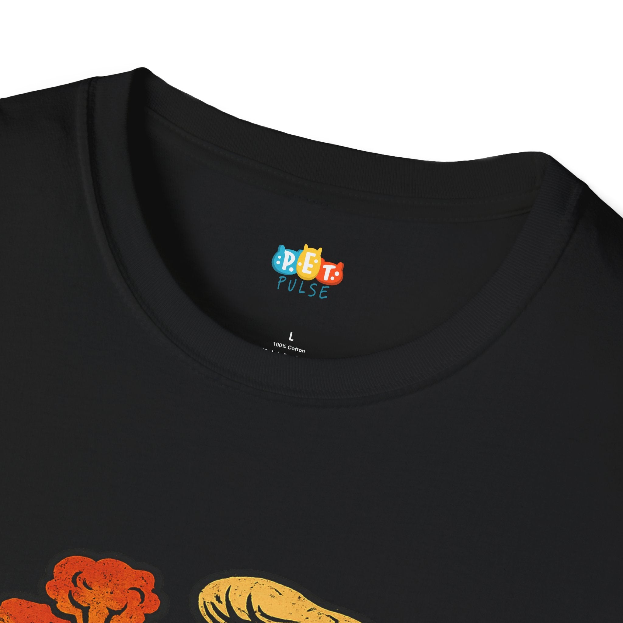 Happy Prehistoric Thanksgiving T-Rex Chef T-Shirt - Funny Dinosaur Turkey Day Cooking Holiday Kitchen Volcano Tee