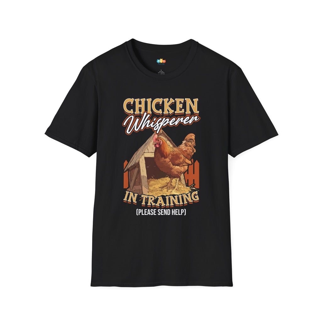 Chicken Whisperer Farm Life T-Shirt - Funny Hen House Coop Backyard Chickens Country Living Graphic Tee