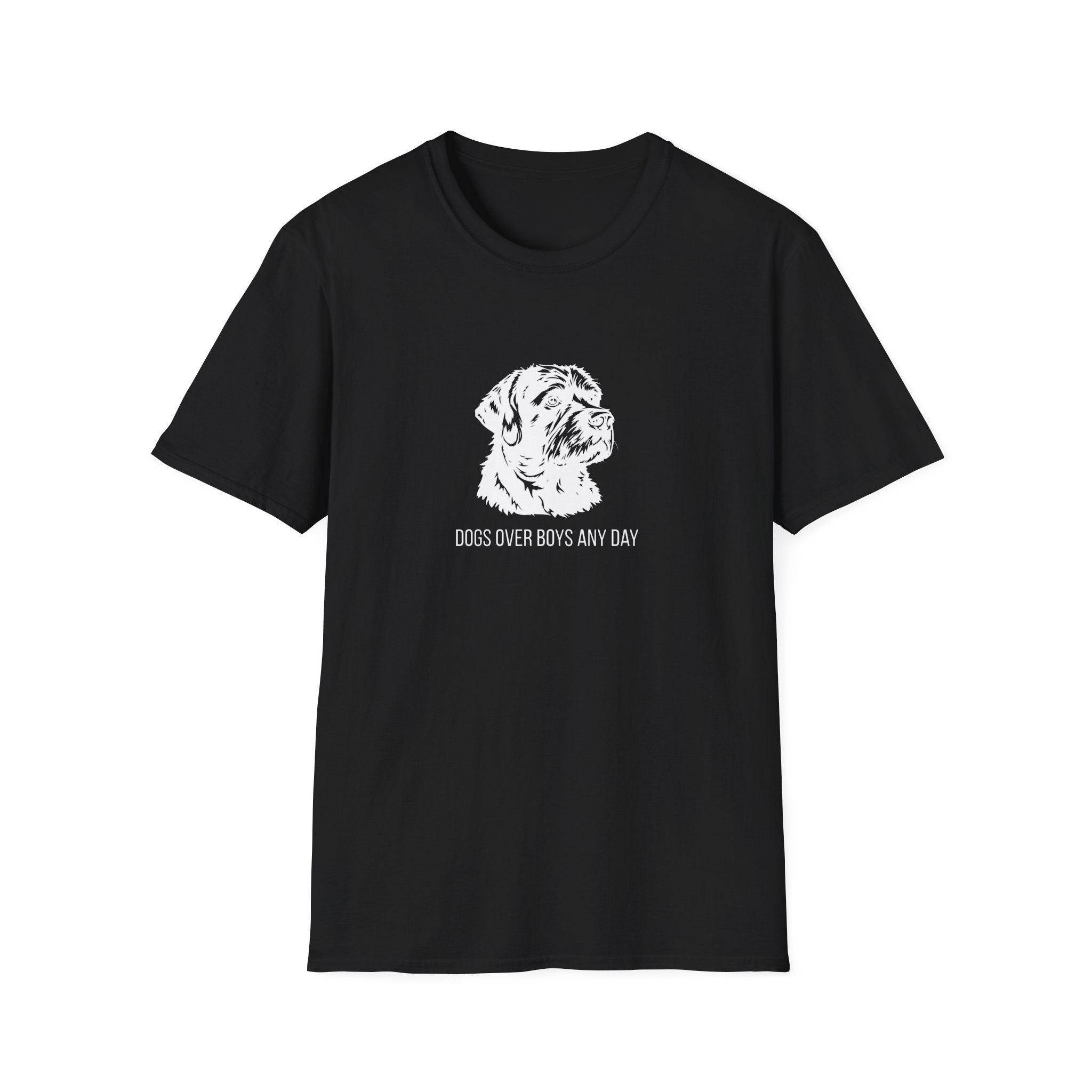 Dogs Over Boys T-Shirt — Cute Dog Portrait Tee