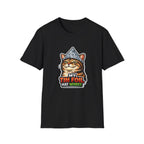 My Tin Foil Hat Works Funny Smug Conspiracy Cat T-Shirt | Cat-Spiracy Theorist Series | Pet-Spiracy Theorist Collection by PetPulse