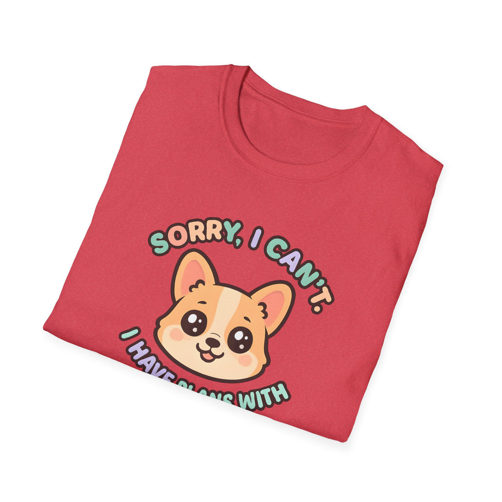 Plans With My Dog T-Shirt