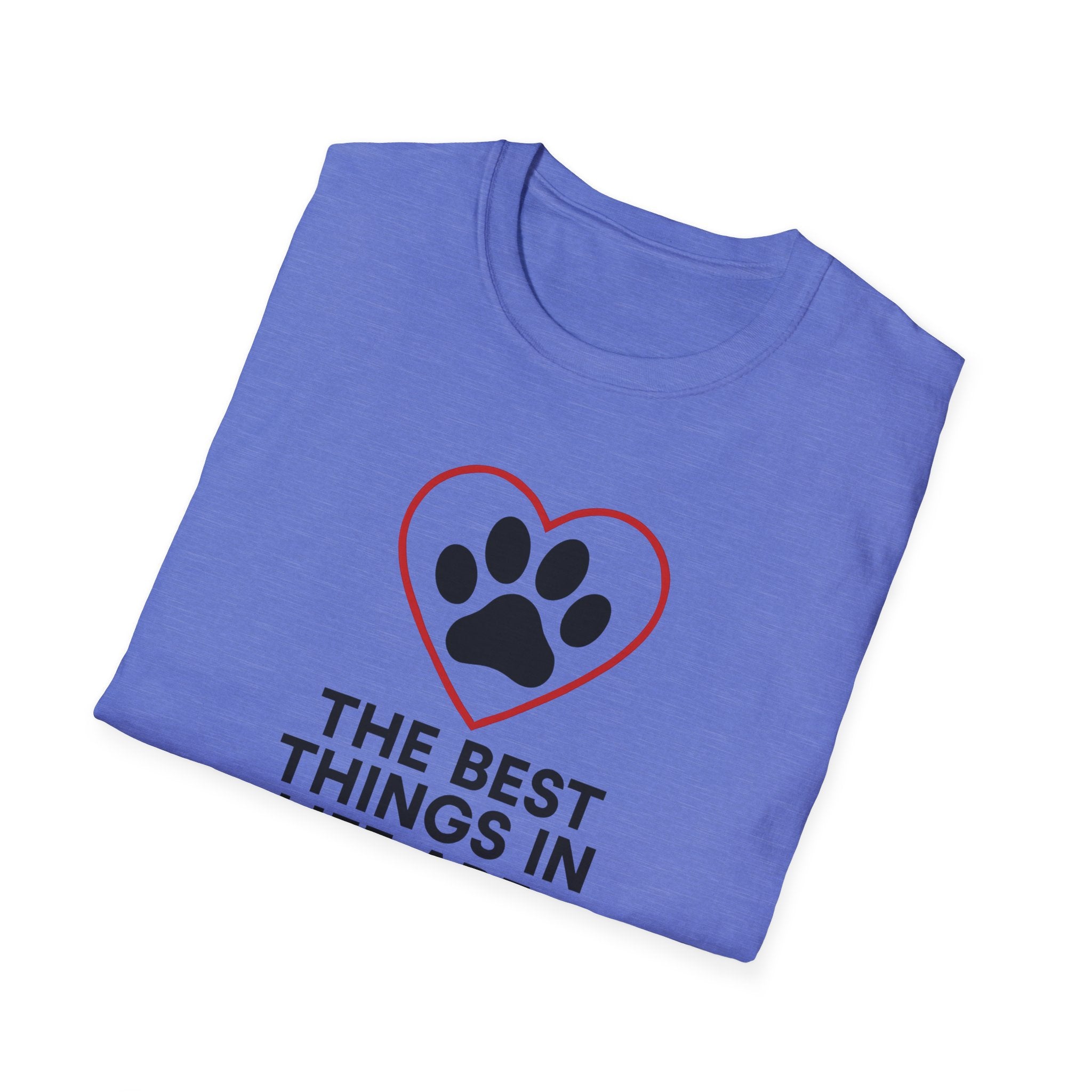 Red Heart Outline T-Shirt