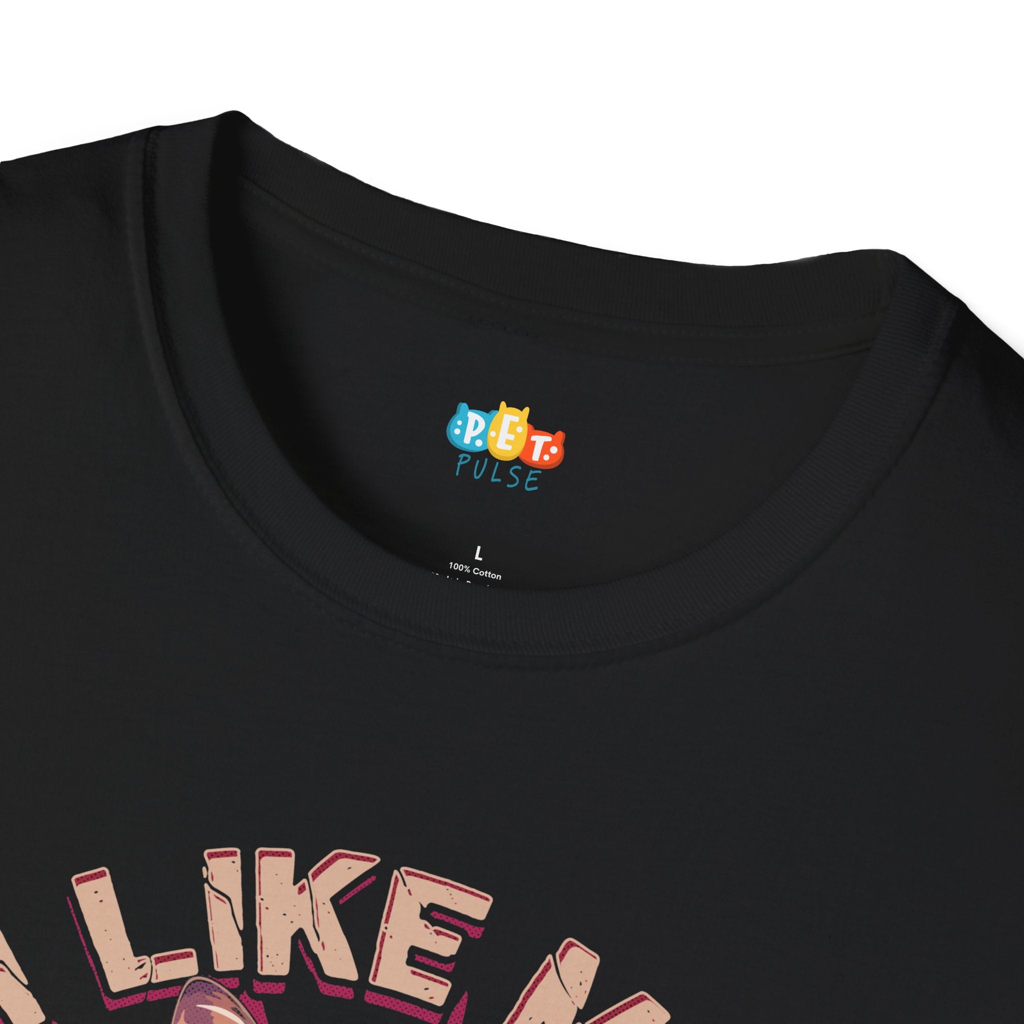 I Like My Job I Like My Wine T-Shirt - Funny Cat Wine Lover Work Life Balance Office Humor Graphic Tee