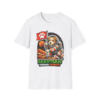 Martian Terrier Pioneer Funny Jack Russell Astronaut T-Shirt | Cosmic Encounters Collection by PetPulse