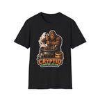 Cryptid Coffee Club Funny Bigfoot Brewing T-Shirt | Cryptid Companions Collection by PetPulse
