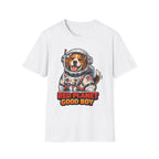 Red Planet Good Boy Funny Beagle Astronaut T-Shirt | Cosmic Encounters Collection by PetPulse