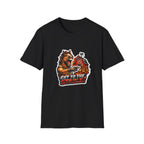 Get to the Stable! Action Hero Horse T-Shirt | Predator Arnold Parody Horse Graphic Tee | Mane Event Collection by PetPulse