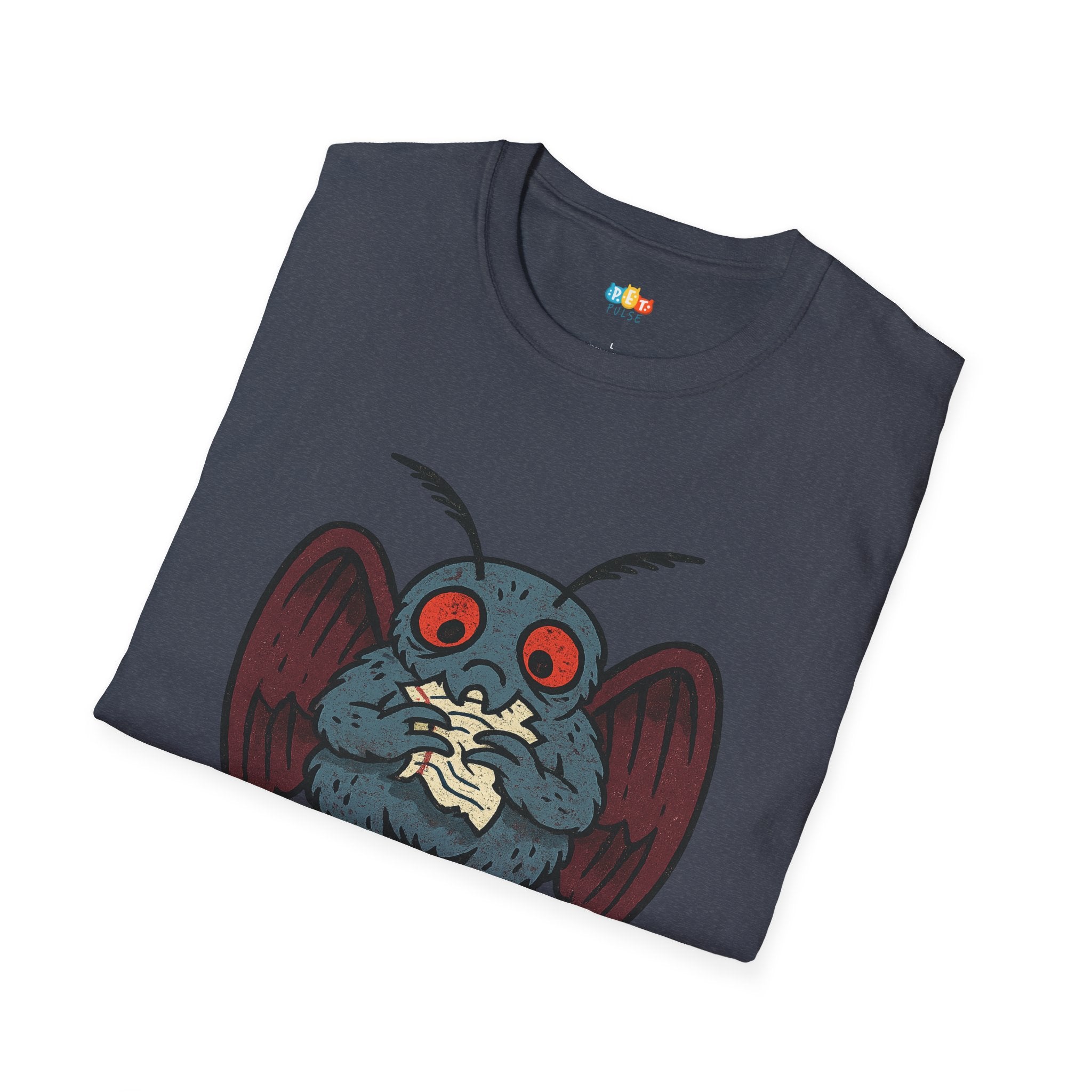 A Cryptid Ate My Homework T-Shirt - Funny Mothman Student School Excuse Legendary Creature Tee