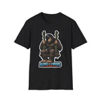 Alone in the Woods Funny Emo Bigfoot T-Shirt | Cryptid Companions Collection by PetPulse
