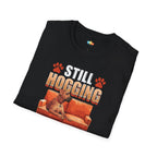 Hogging The Couch Dog T-Shirt - Pet Memorial Rainbow Bridge Dog Loss Grief Support Graphic Tee
