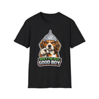Who’s the Real Good Boy Funny Conspiracy Beagle T-Shirt | Pet-Spiracy Theorist Collection by PetPulse