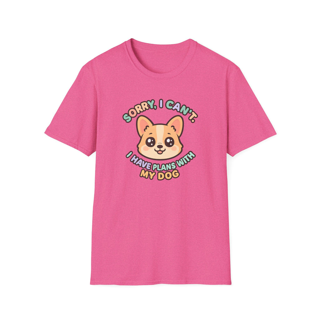 Plans With My Dog T-Shirt