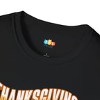 Thanksgiving Fitness Plan Chase The Dog Not The Seconds T-Shirt - Funny Pet Owner Holiday Turkey Day Workout Graphic Tee