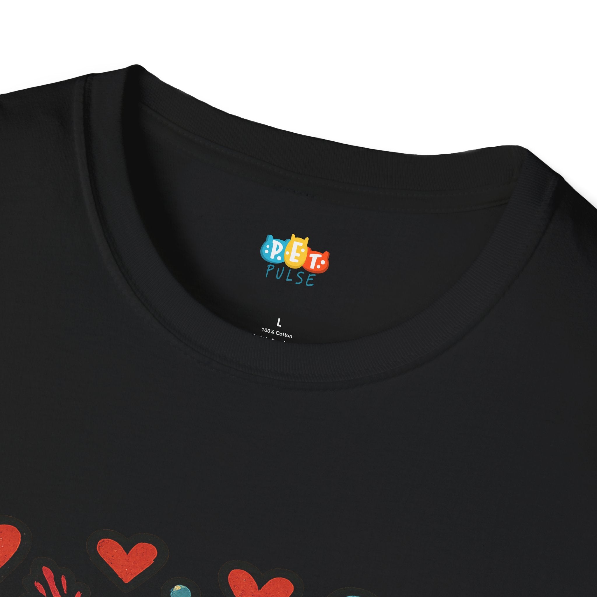 Lotls of Love Adorable Axolotl Hearts T-Shirt - Cute Animal Pun Valentine Romance Sweet Kawaii Tee