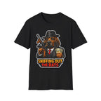 Sniffing Out the Rats Funny Mobster Bloodhound T-Shirt | The Dog Father Collection by PetPulse