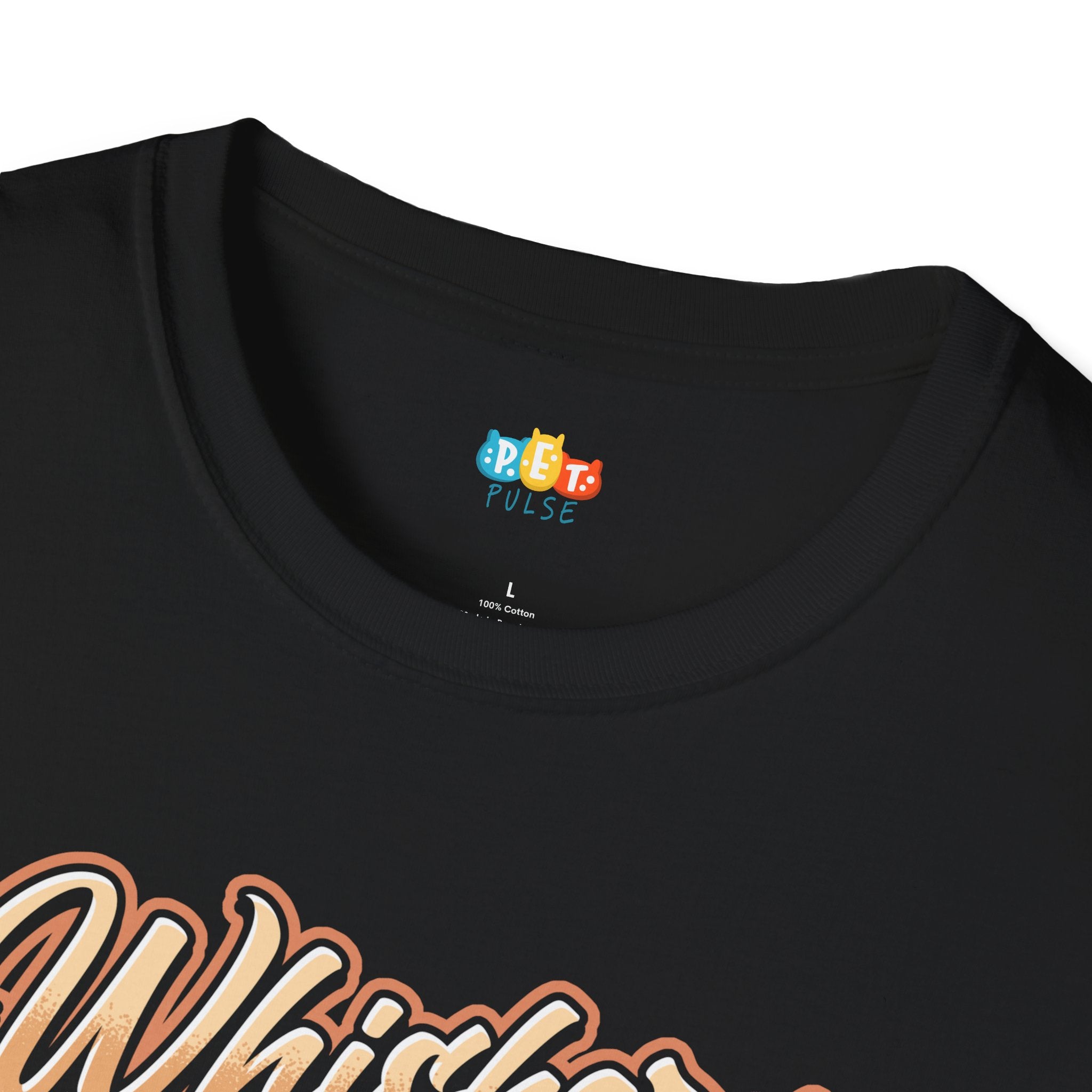 Whiskers The Wind Cat T-Shirt - Pet Memorial Rainbow Bridge Angel Cat Grief Support Graphic Tee