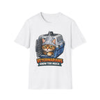 Veterinarians Know Too Much Funny Conspiracy Cat T-Shirt | Cat-Spiracy Theorist Series | Pet-Spiracy Theorist Collection by PetPulse