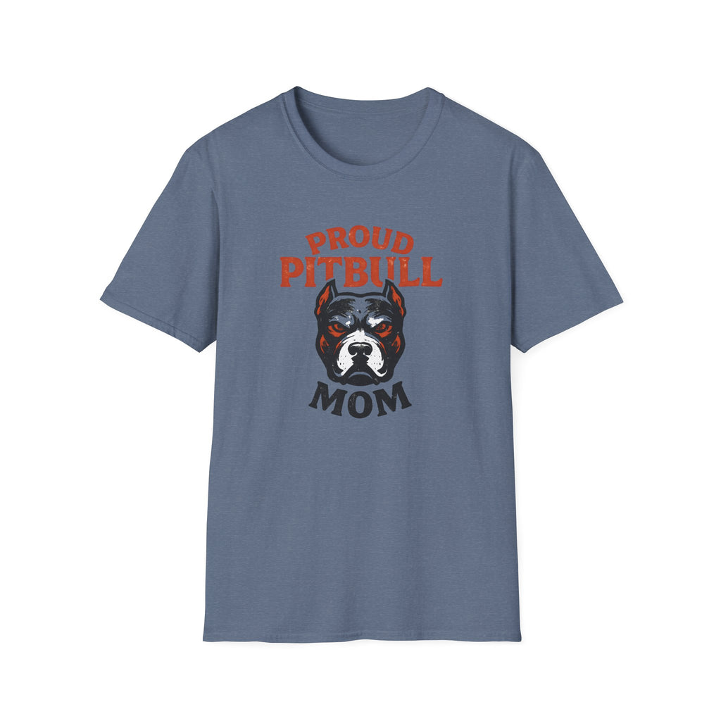 Proud Pitbull Mom T-Shirt