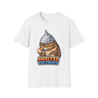 Analyze the Treats Funny Conspiracy Cat Inspecting Treats T-Shirt | Cat-Spiracy Theorist Series | Pet-Spiracy Theorist Collection by PetPulse