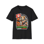 Martian Terrier Pioneer Funny Jack Russell Astronaut T-Shirt | Cosmic Encounters Collection by PetPulse