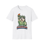 Howling for Independence Funny Siberian Husky Statue of Liberty T-Shirt | Lady Liberty Pups Collection by PetPulse