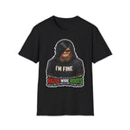 Razor Wire Roots Funny Emo Bigfoot T-Shirt | Cryptid Companions Collection by PetPulse