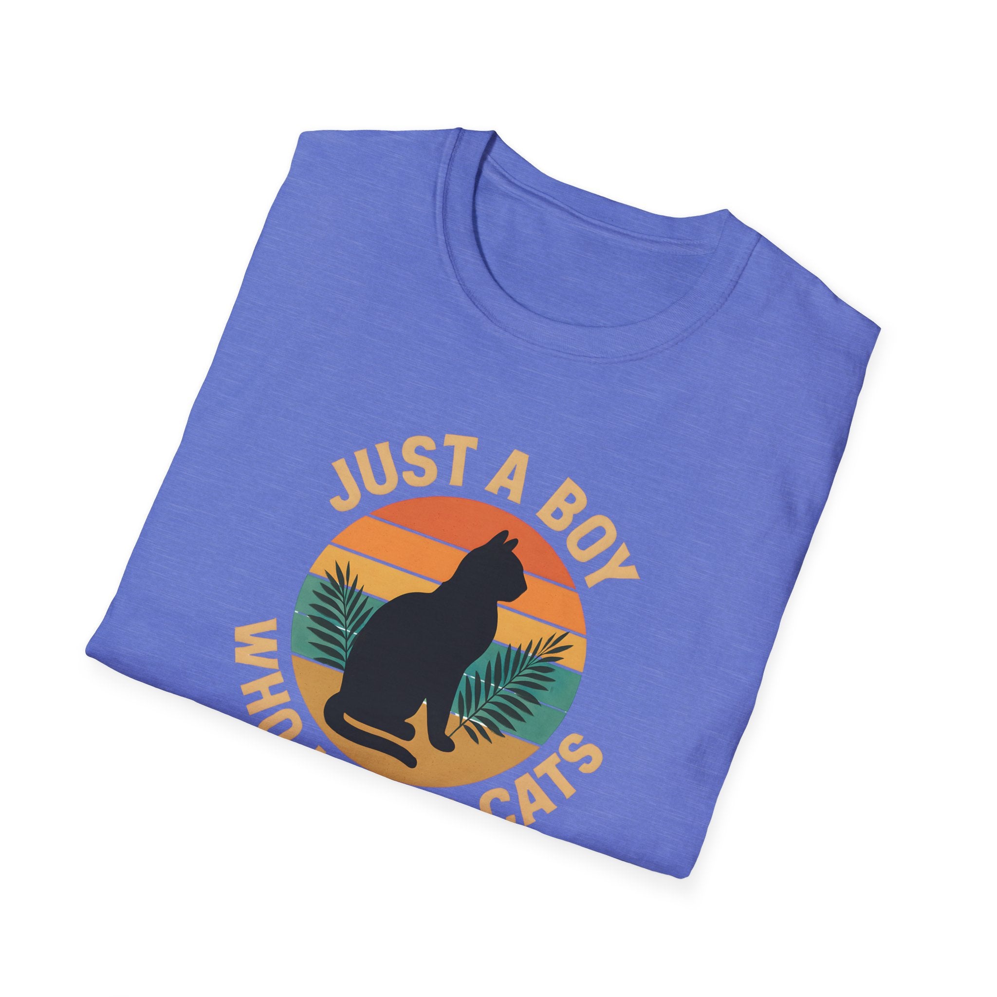 Boy Who Loves Cats T-Shirt