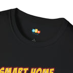 Smart Home Smarter Pet T-Shirt - Funny Pet Tech Enthusiast Gift Smart Pet Owner Technology Humor Tee