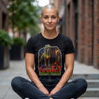 The Scariest Thing on the Block Great Dane Dinosaur Costume T-Shirt | Halloween Pet T-Shirts Collection by PetPulse