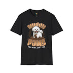 Muddy Paws Full Heart Can't Lose Dog T-Shirt - Maltese Rescue Dog Parent Hero Graphic Tee