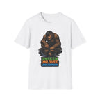 Unseen Unloved Unknown Funny Emo Bigfoot T-Shirt | Cryptid Companions Collection by PetPulse