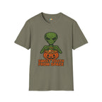 Sweet Tooth From Space Alien Halloween T-Shirt - Funny UFO Trick or Treat Candy Sci-Fi Tee