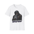 Gloomy Giant Funny Emo Bigfoot T-Shirt | Cryptid Companions Collection by PetPulse