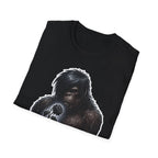 Gloomy Giant Funny Emo Bigfoot T-Shirt | Cryptid Companions Collection by PetPulse